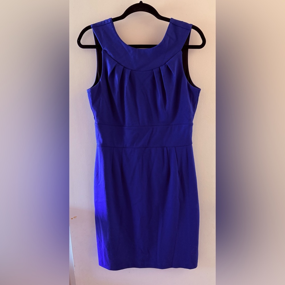 Banana Reblubuc Blue Sleeveless Dress